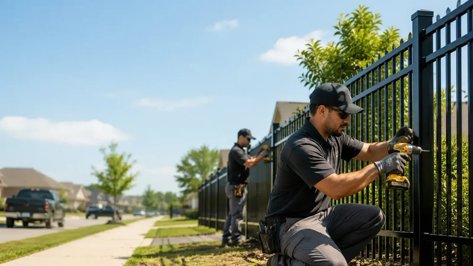 Metal Fence Installation in Dale, IN